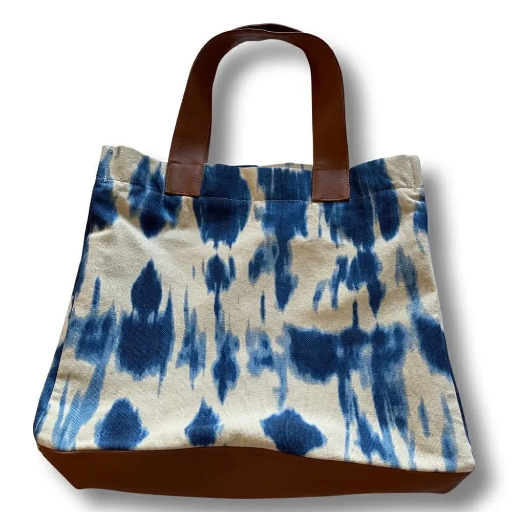 Lu + Elle Tie-Dye Laguna Tote Bag • Indigo